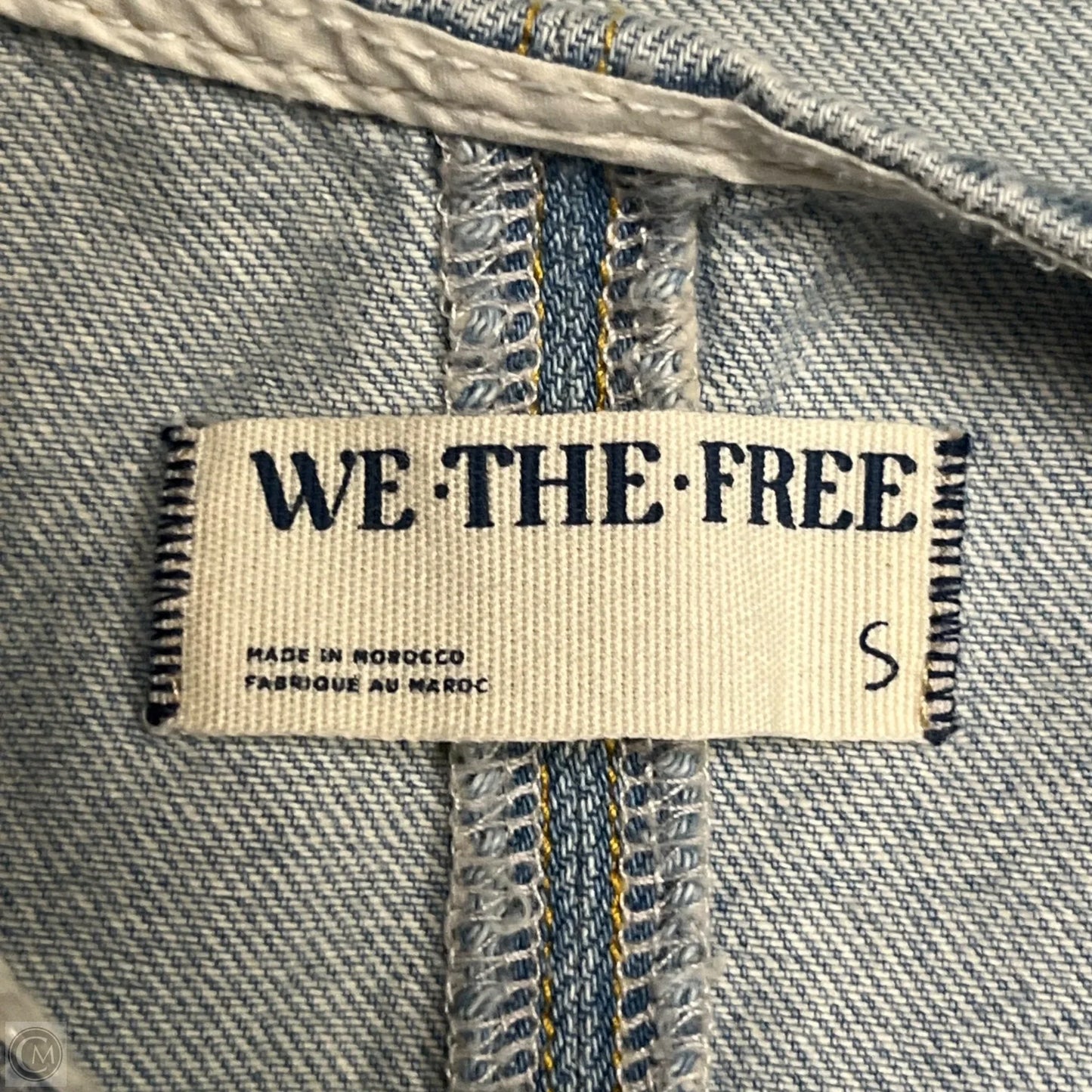 Shortalls By We The Free In Blue Denim, Size: S
