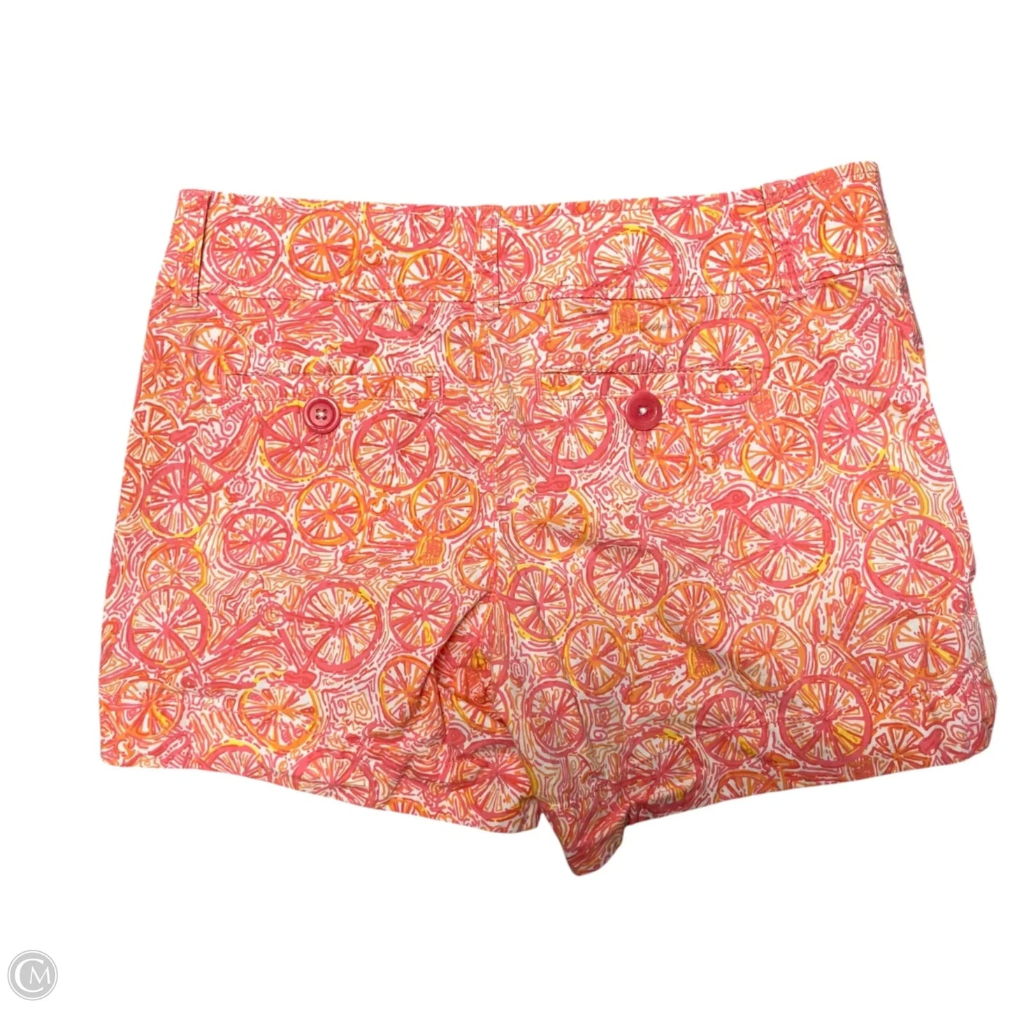 Shorts Designer By Lilly Pulitzer In Orange & Pink, Size: 2