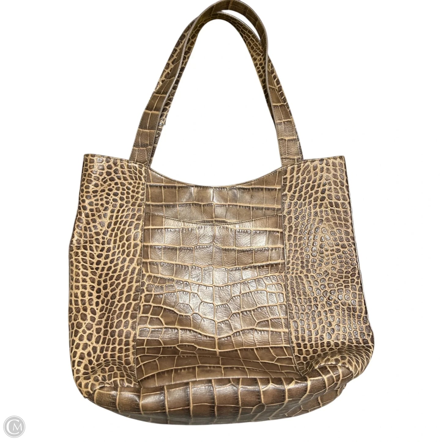 Handbag Designer By Brahmin, Size: Large