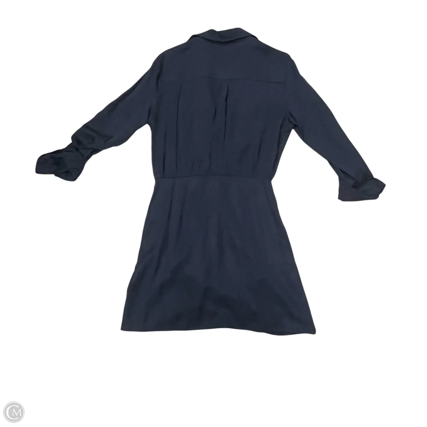 Dress Casual Midi By Aqua In Navy, Size: L