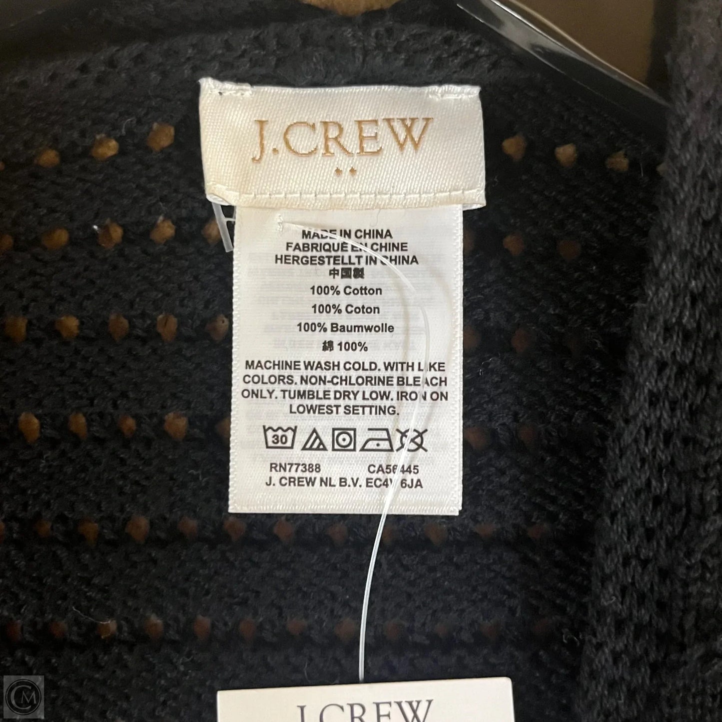 Cardigan By J. Crew In Black, Size: Osfm
