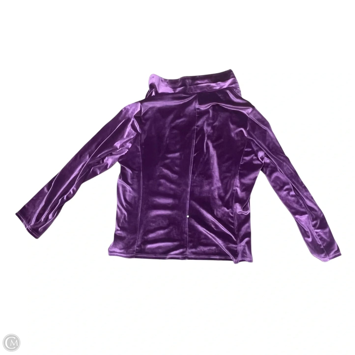 Blazer In Purple, Size: Xl