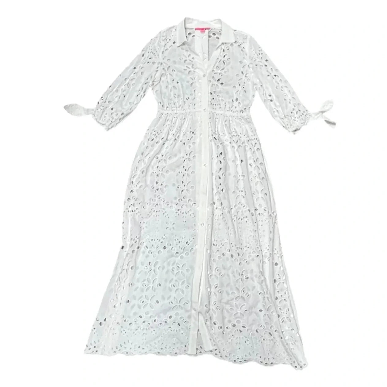 Dress Designer By Lilly Pulitzer In White, Size: M