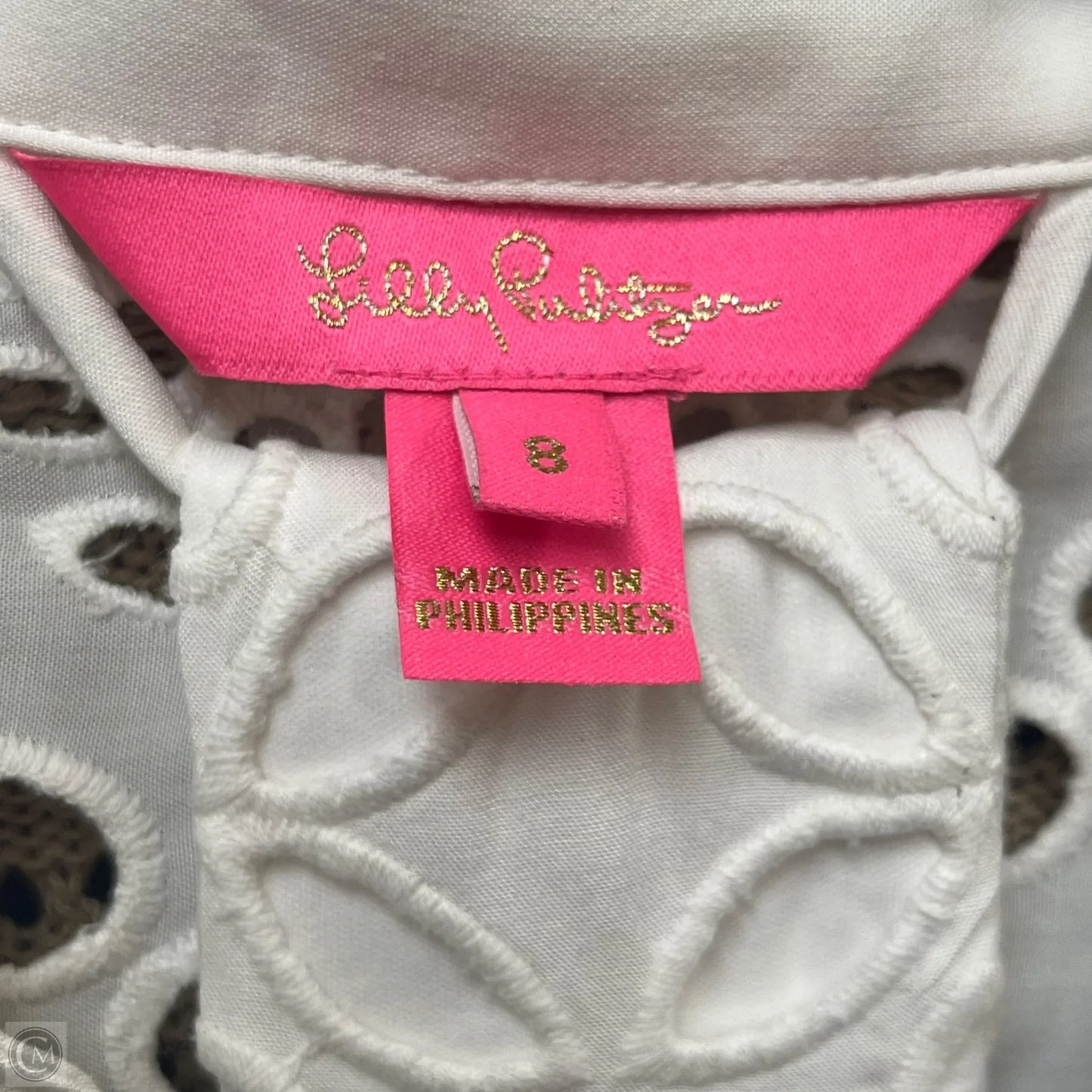 Dress Designer By Lilly Pulitzer In White, Size: M