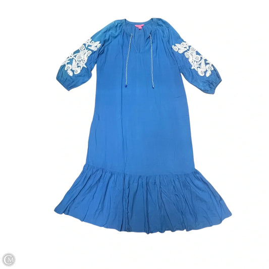 Dress Designer By Lilly Pulitzer In Blue, Size: S
