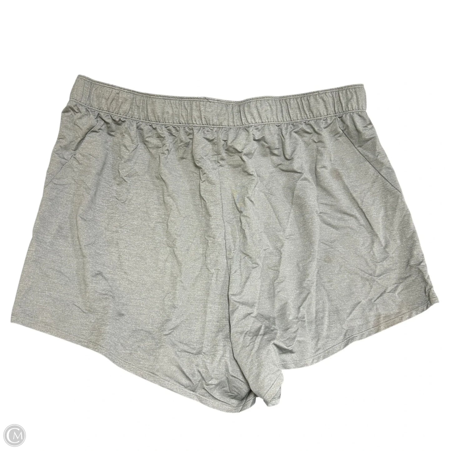 Athletic Shorts By Nike In Grey, Size: 20