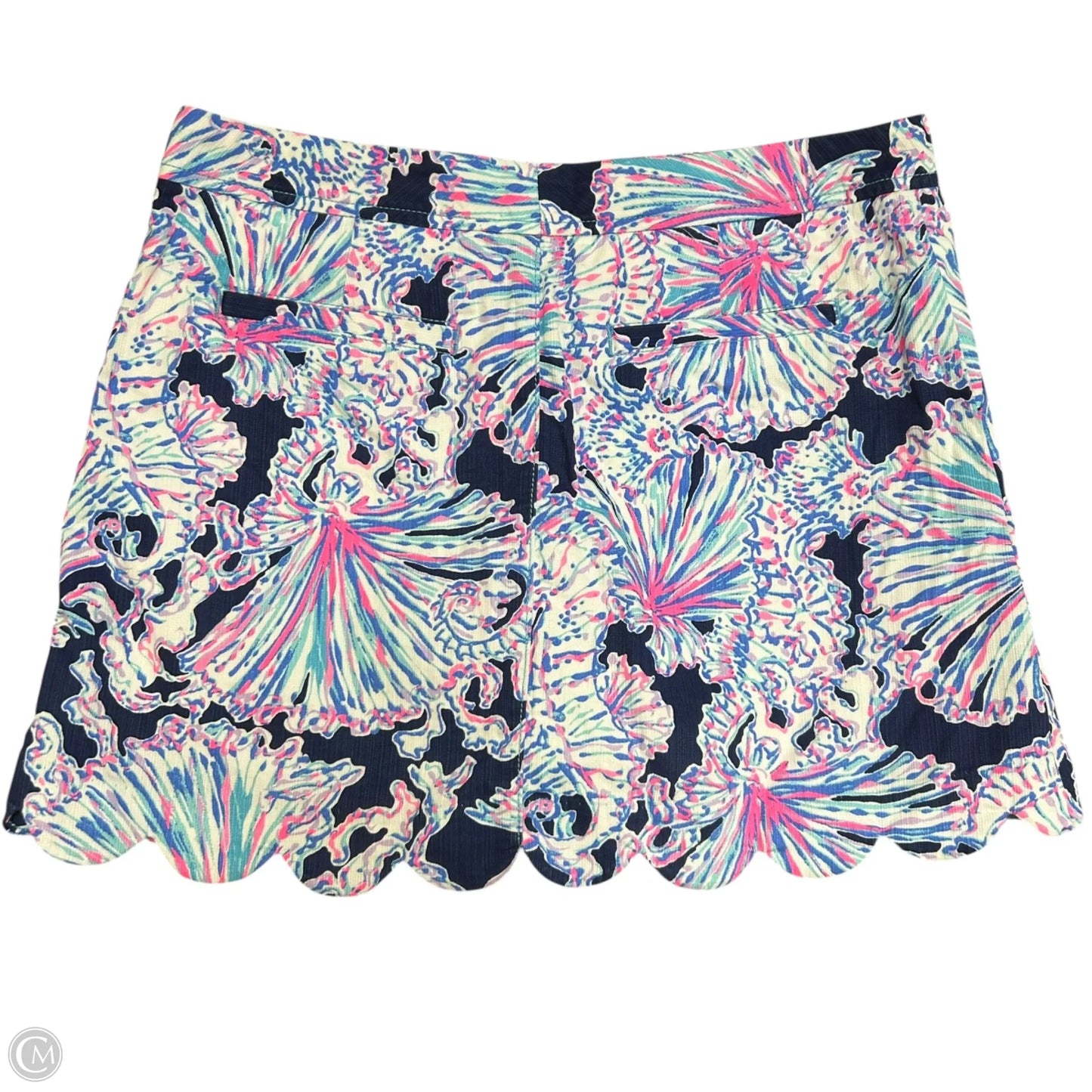 Skort Designer By Lilly Pulitzer In Blue & Pink, Size: 6