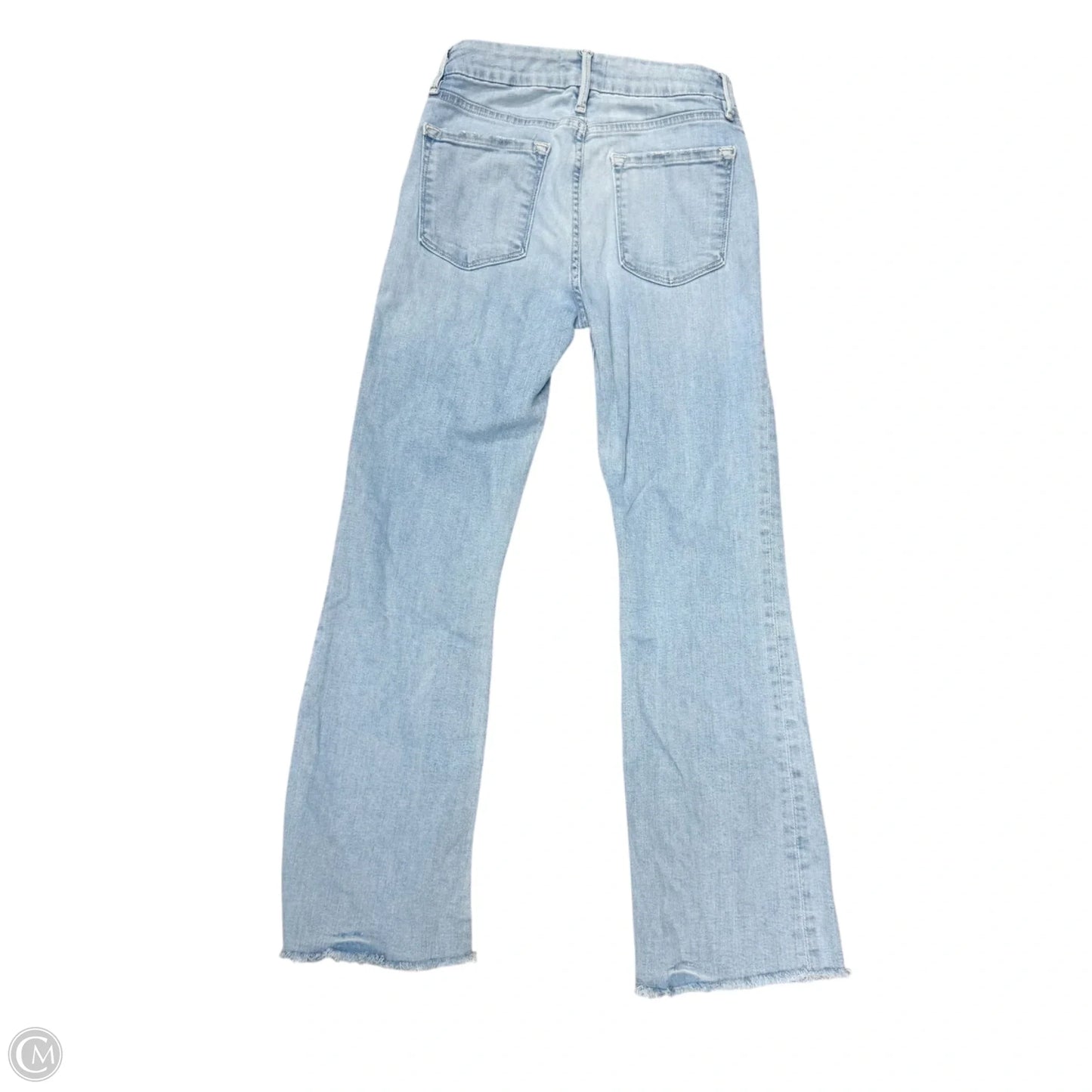 Jeans Boot Cut By Frame In Blue Denim, Size: 2