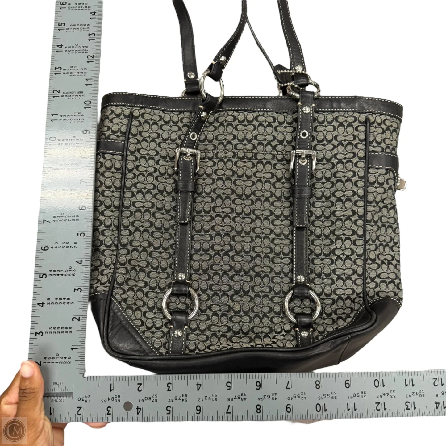 Handbag Designer By Coach, Size: Medium