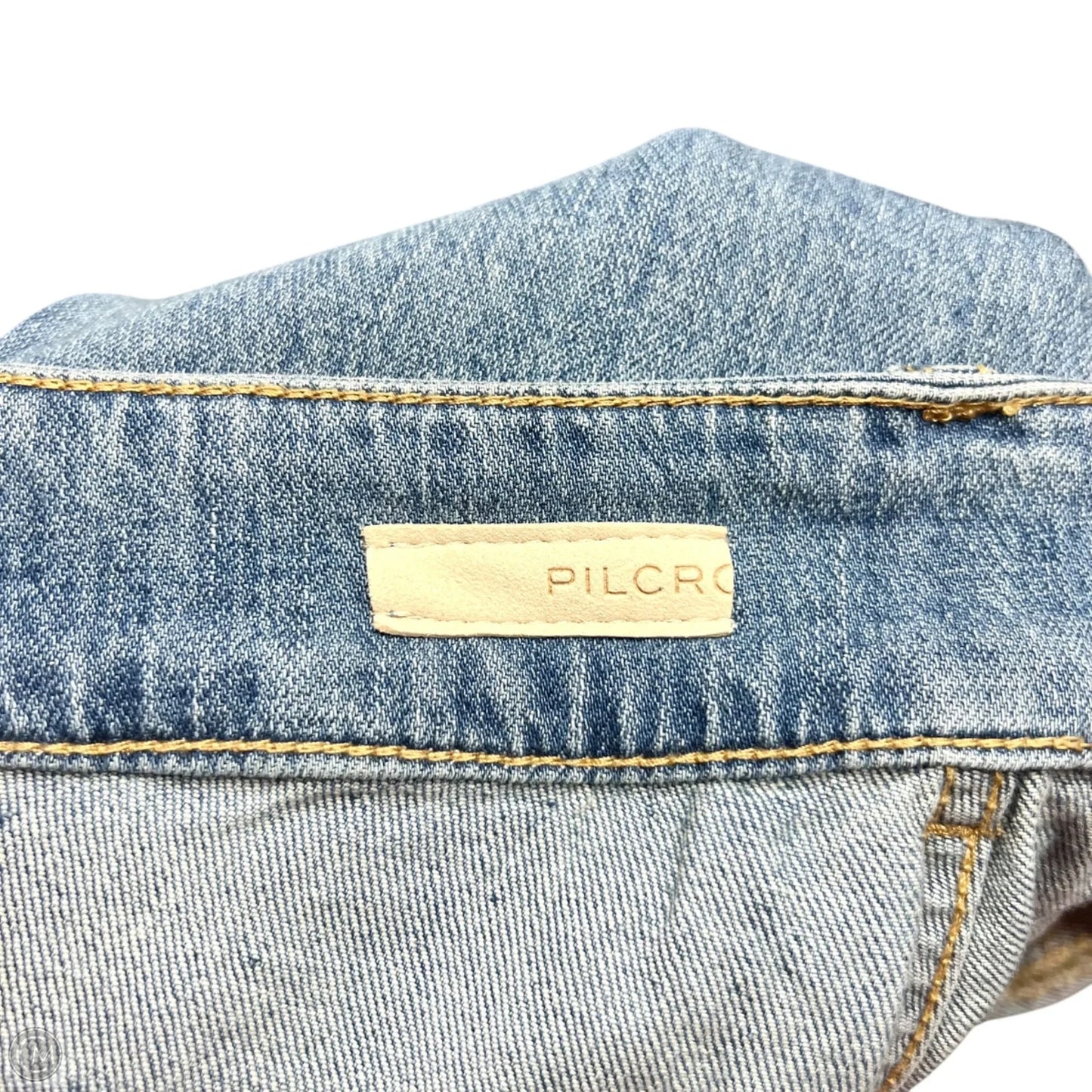 Jeans Wide Leg By Pilcro In Blue Denim, Size: 8