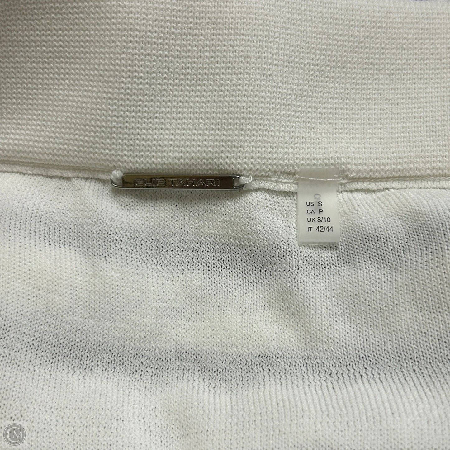 Skirt Maxi By Elie Tahari In Black & White, Size: 4