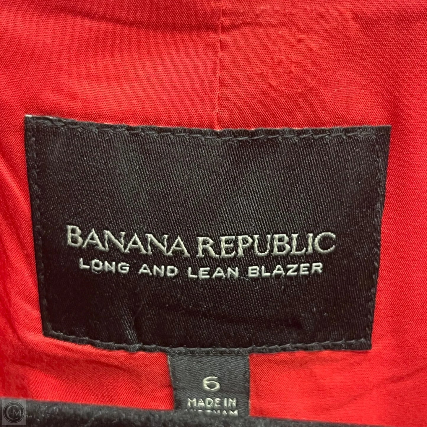 Blazer By Banana Republic In Red, Size: S