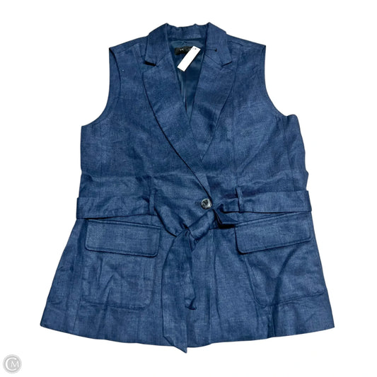 Vest Other By Talbots In Blue, Size: L