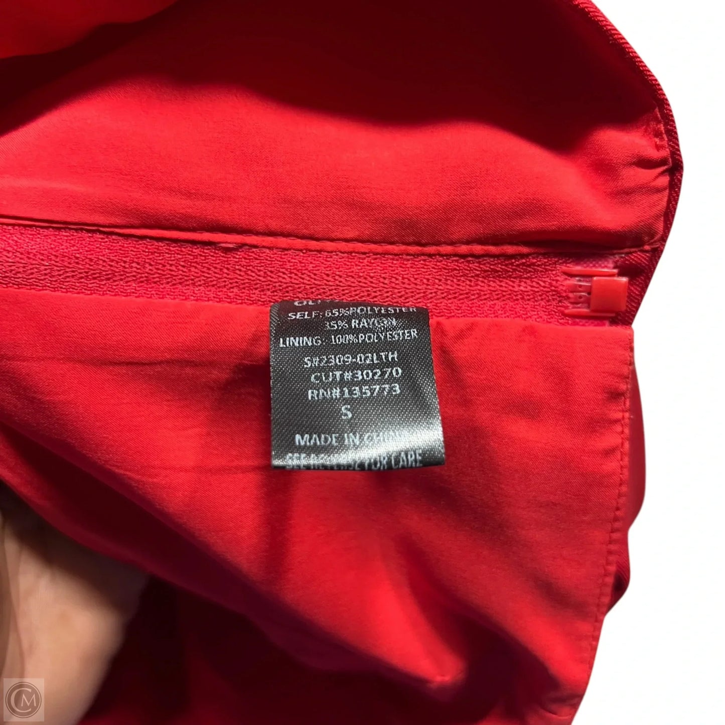 Top Sleeveless By Olivaceous In Red, Size: S