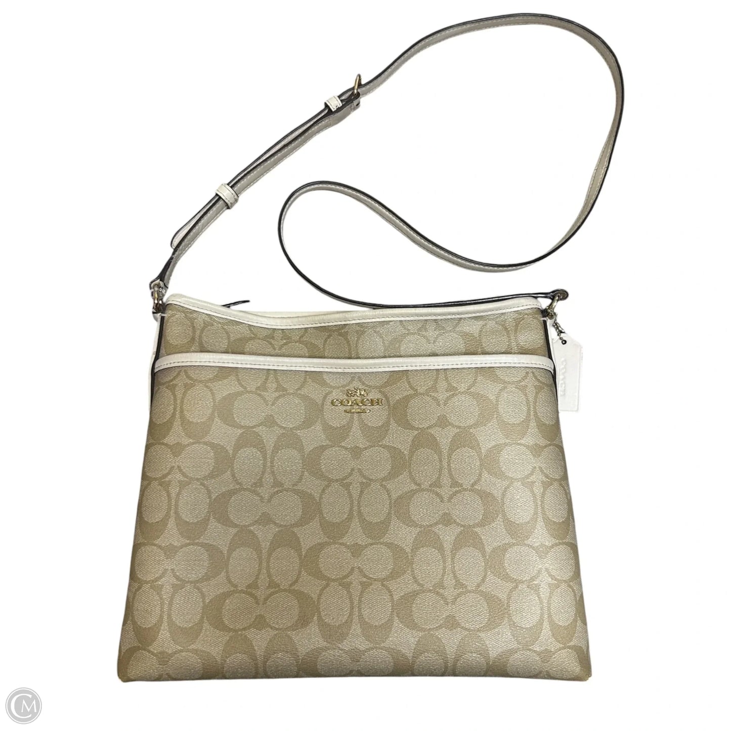 Crossbody Designer By Coach, Size: Medium