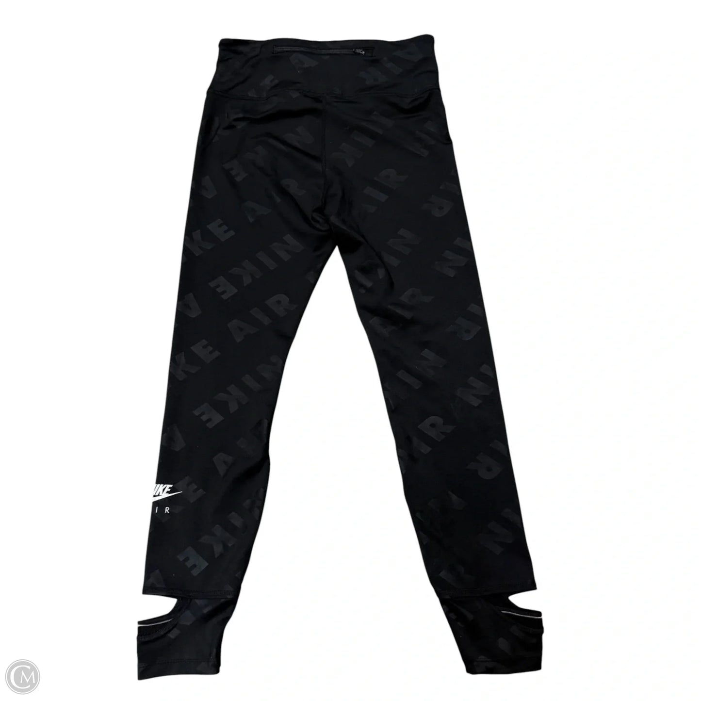 Athletic Leggings By Nike In Black, Size: M