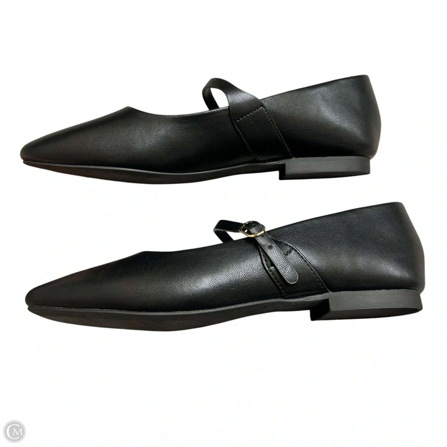 Shoes Flats By Banana Republic In Black, Size: 7.5