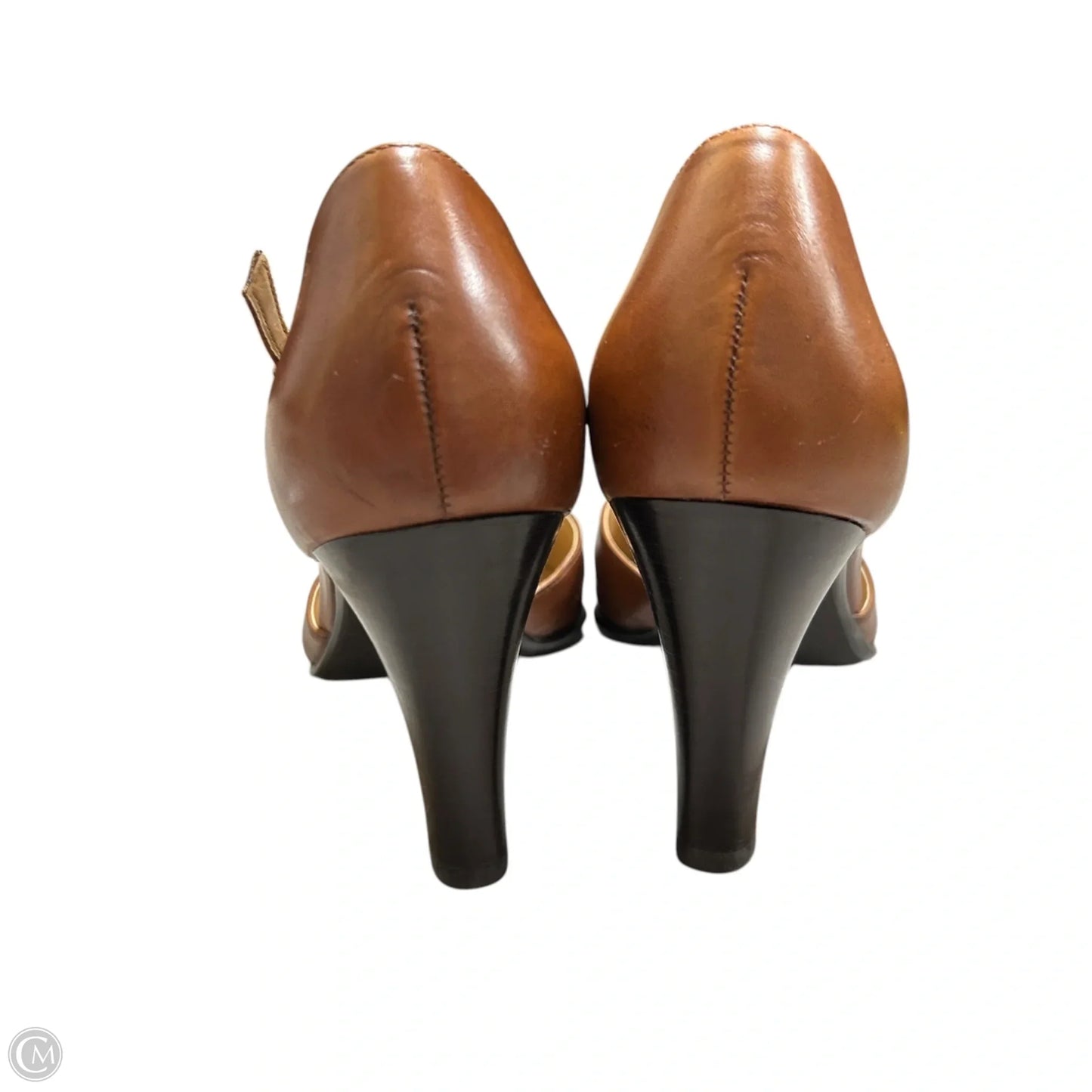 Shoes Heels Kitten By Franco Sarto In Brown, Size: 8
