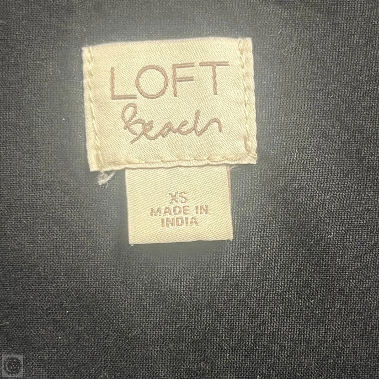 Dress Casual Maxi By Loft In Black, Size: Xs