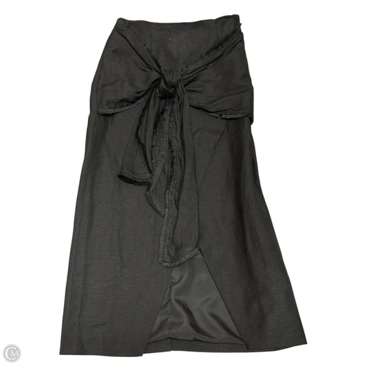 Skirt Midi By C Meo Collective In Black, Size: 0