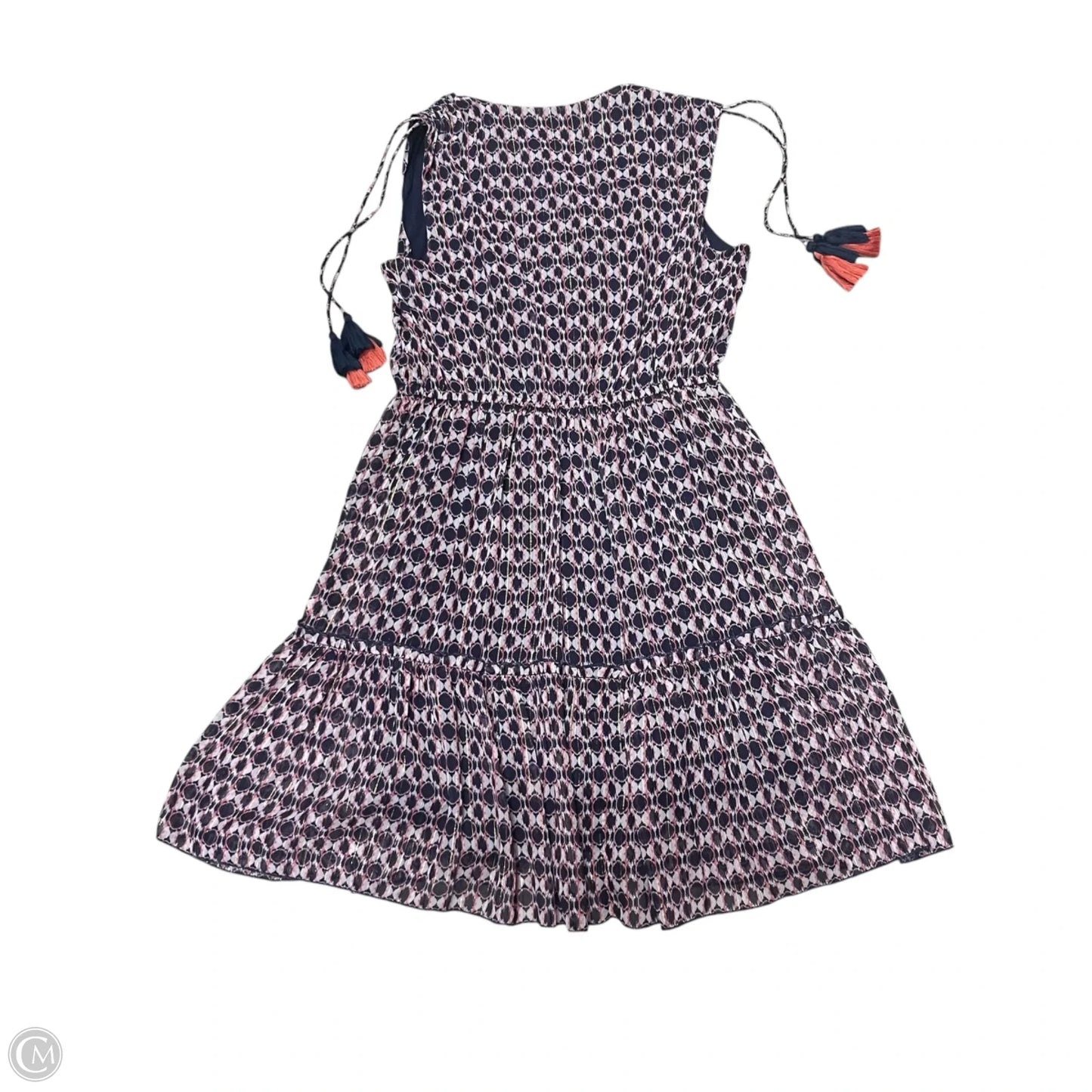 Dress Casual Short By Vince Camuto In Blue & Pink, Size: Xs