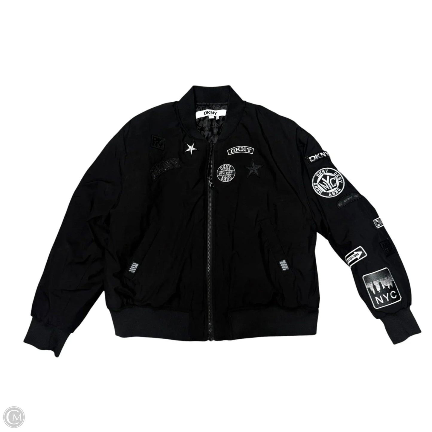 Jacket Other By Dkny In Black, Size: L