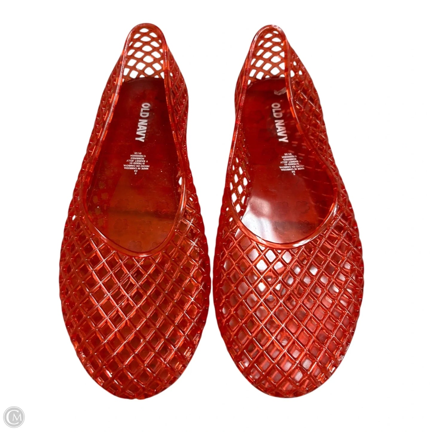 Shoes Flats By Old Navy In Red, Size: 5