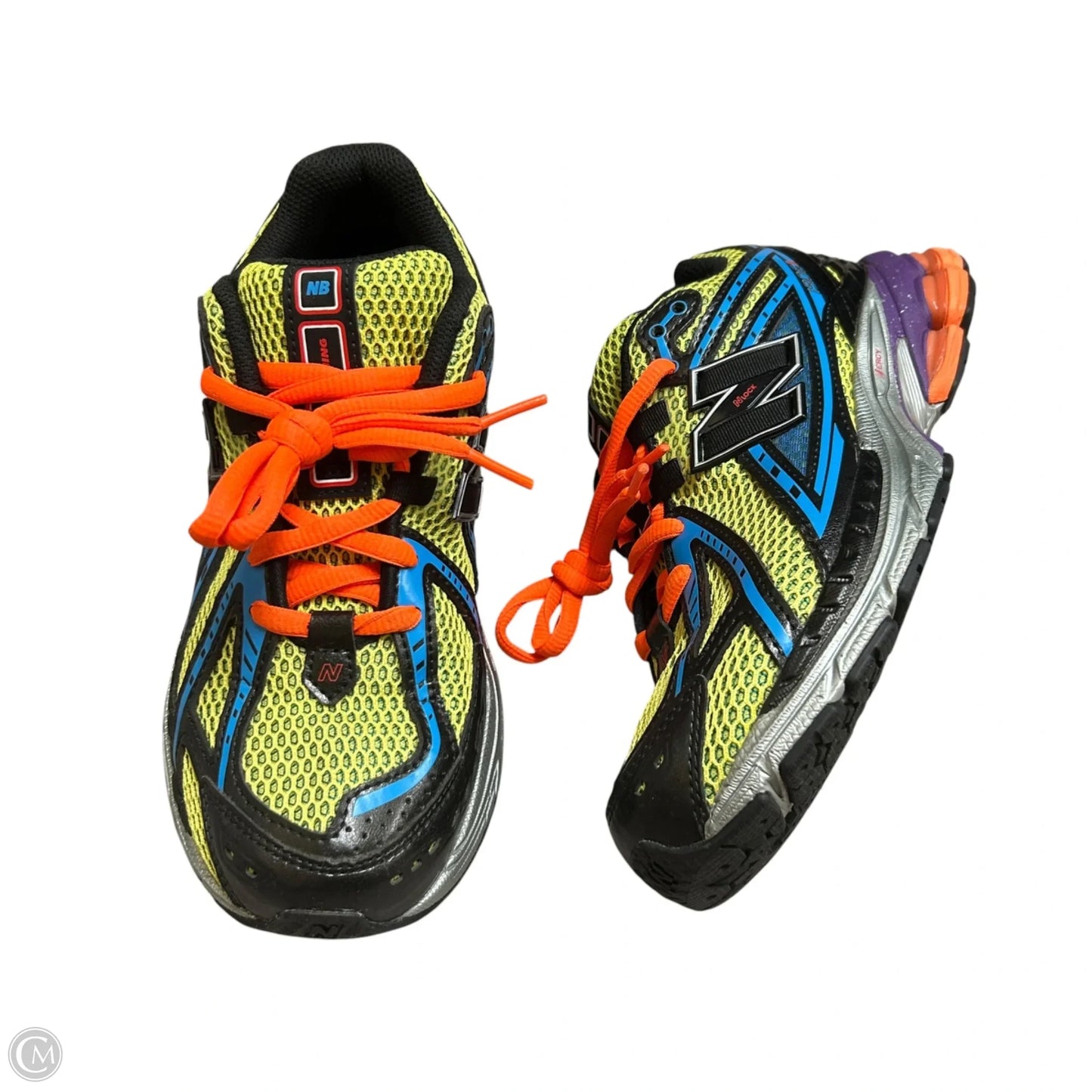 Shoes Athletic By New Balance In Blue & Orange, Size: 5.5