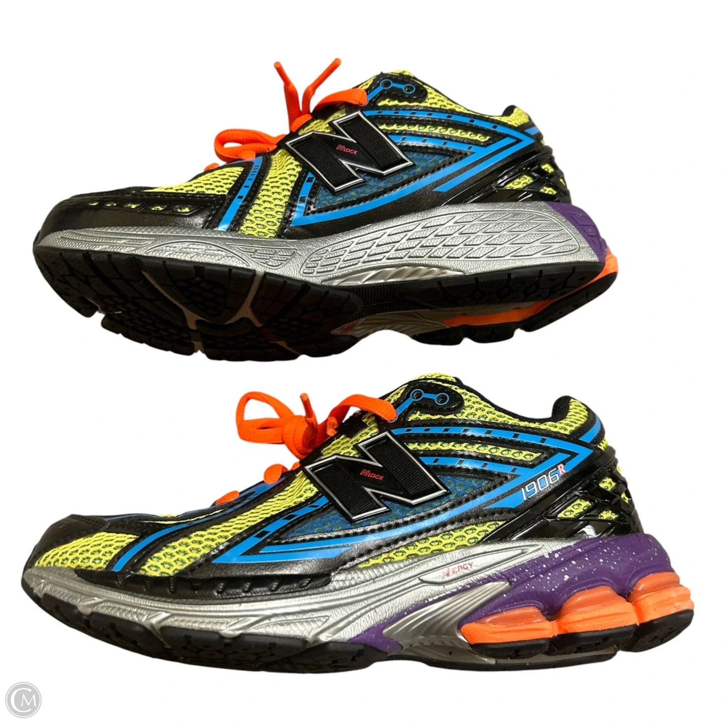 Shoes Athletic By New Balance In Blue & Orange, Size: 5.5
