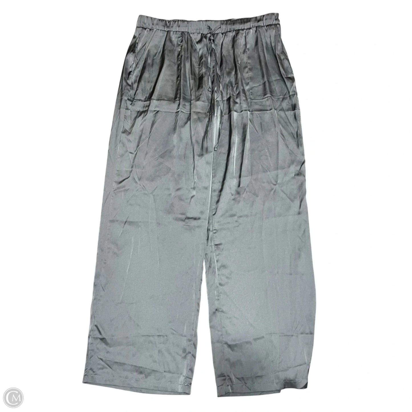 Pants Wide Leg In Grey, Size: 12
