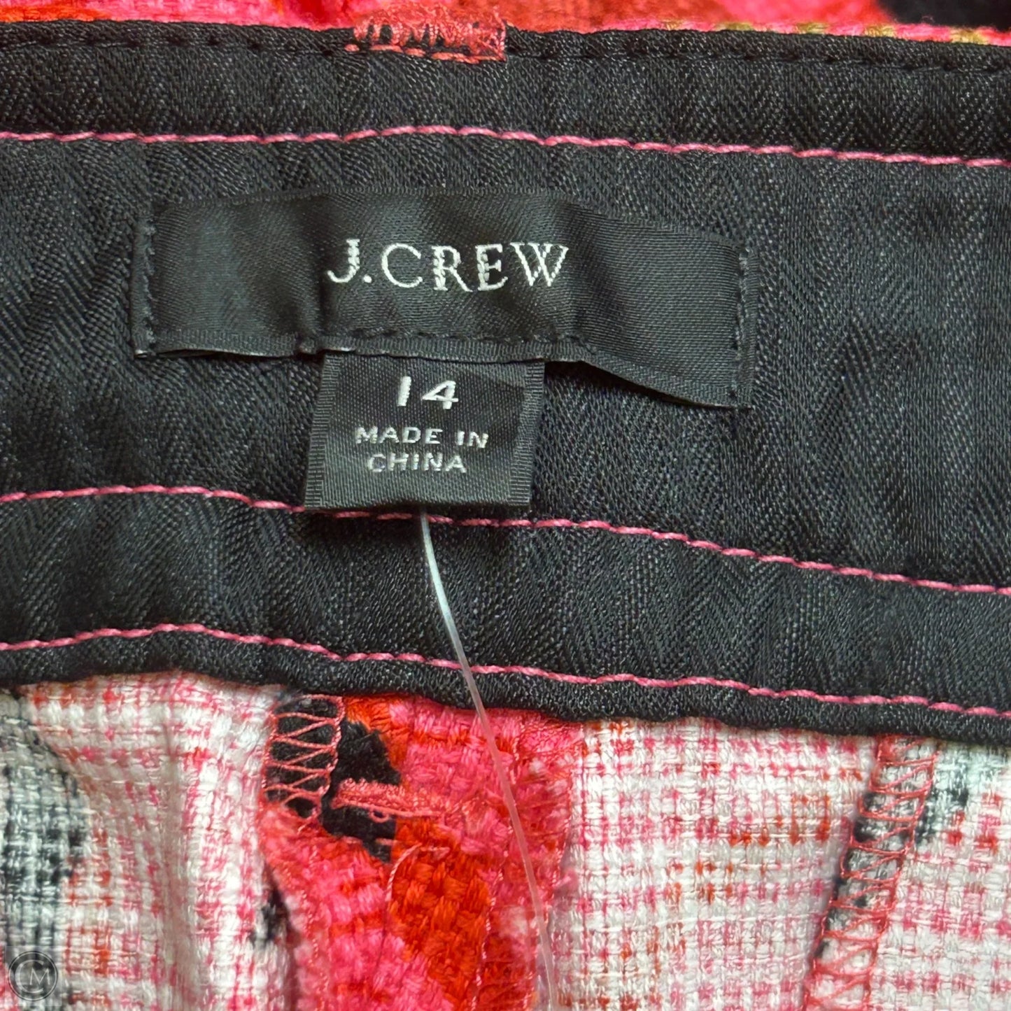 Pants Chinos & Khakis By J. Crew In Pink & Red, Size: 14