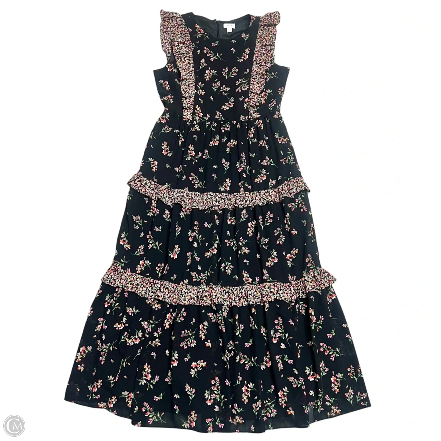 Dress Casual Maxi By J. Crew In Floral Print, Size: Xs