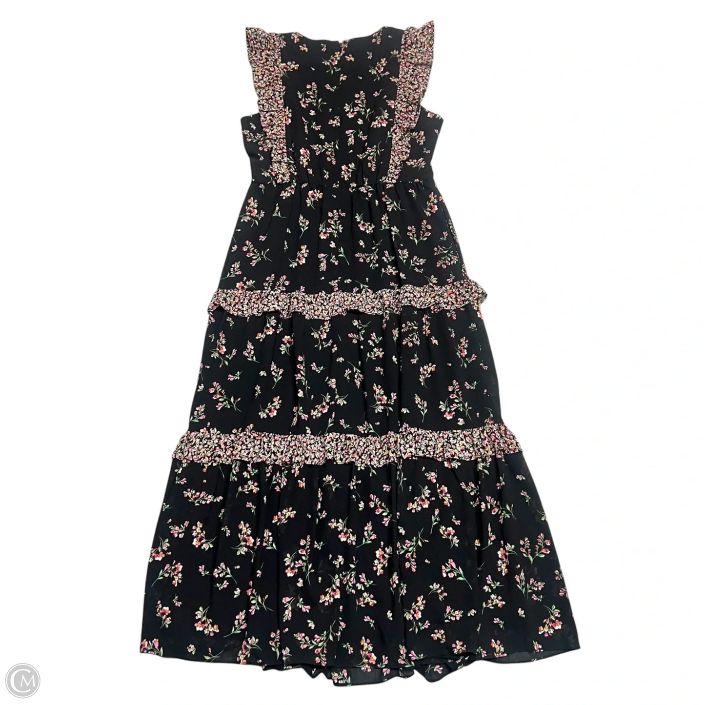 Dress Casual Maxi By J. Crew In Floral Print, Size: Xs
