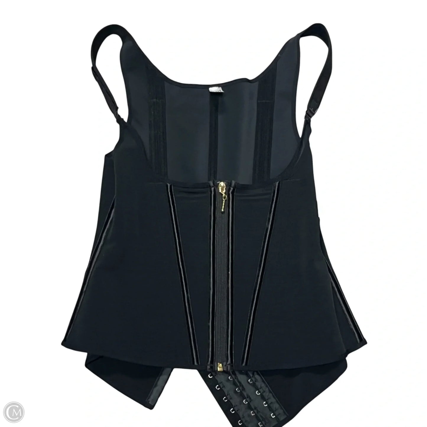 Top Sleeveless  In Black, Size: 2x
