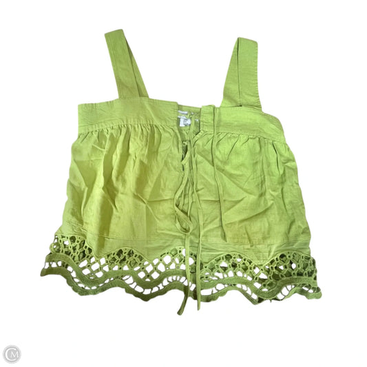 Top Sleeveless By Rachel Zoe In Green, Size: M