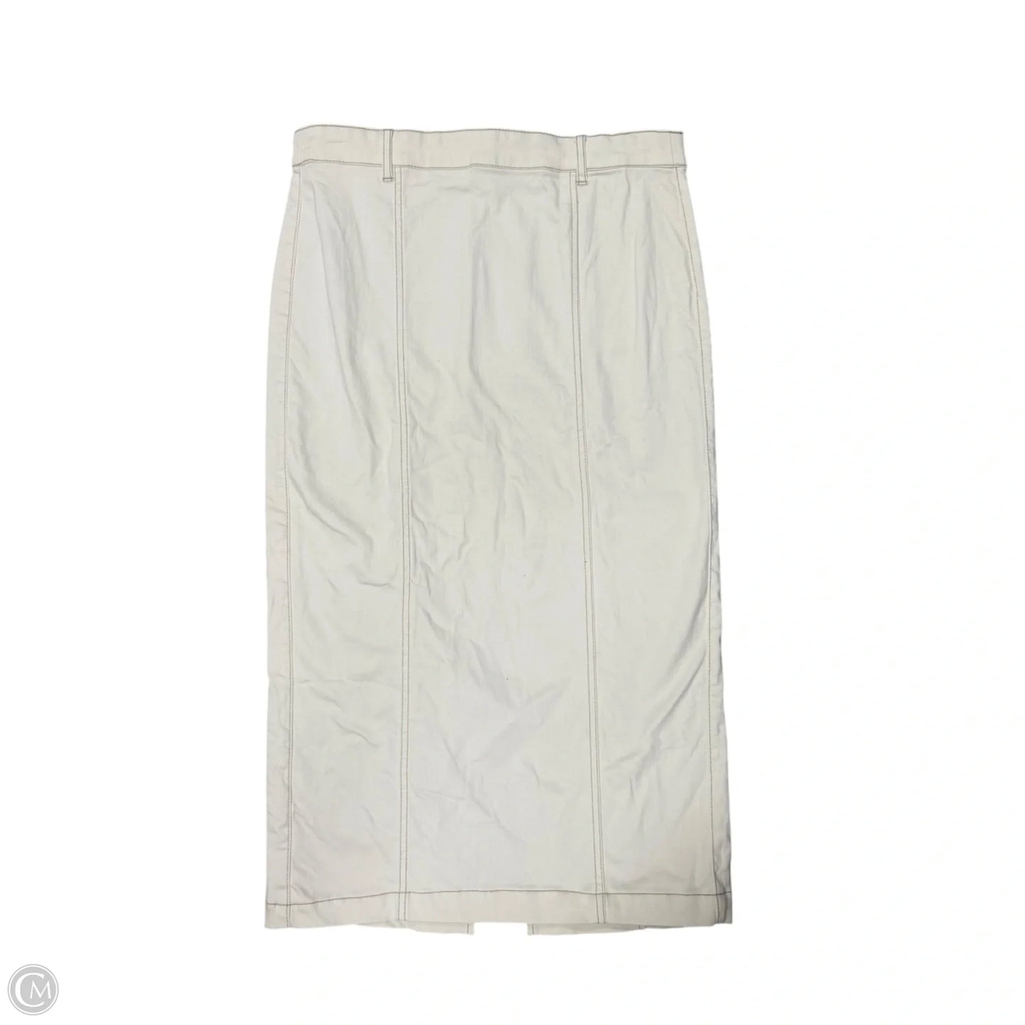 Skirt MaxiIn Cream Denim, Size: 8