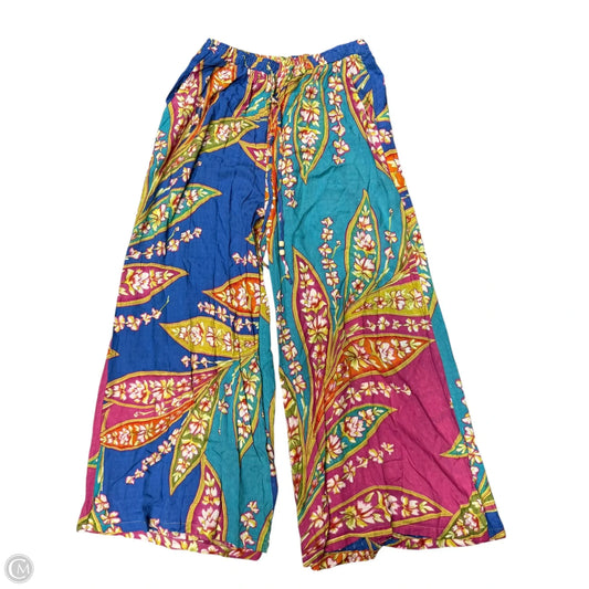 Pants Wide Leg In Multi-colored, Size: 8