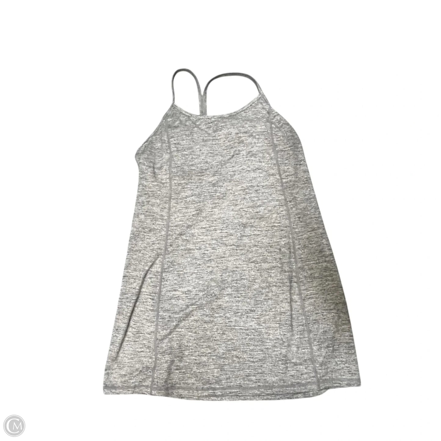 Athletic Dress By Calvin Klein In Grey, Size: M