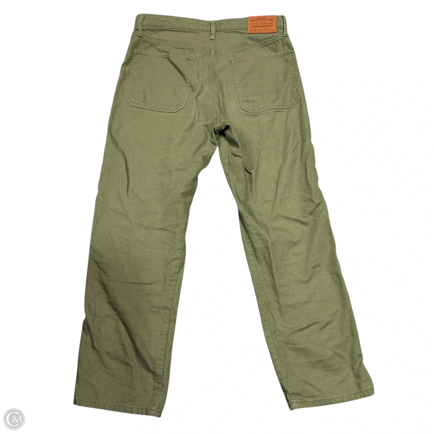 Pants Cargo & Utility By Lucky Brand In Green Denim, Size: 10