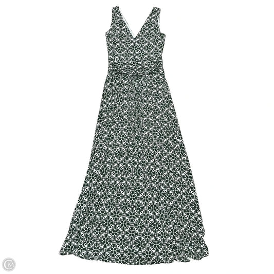 Dress Casual Maxi By Boden In Blue & Green, Size: Xs