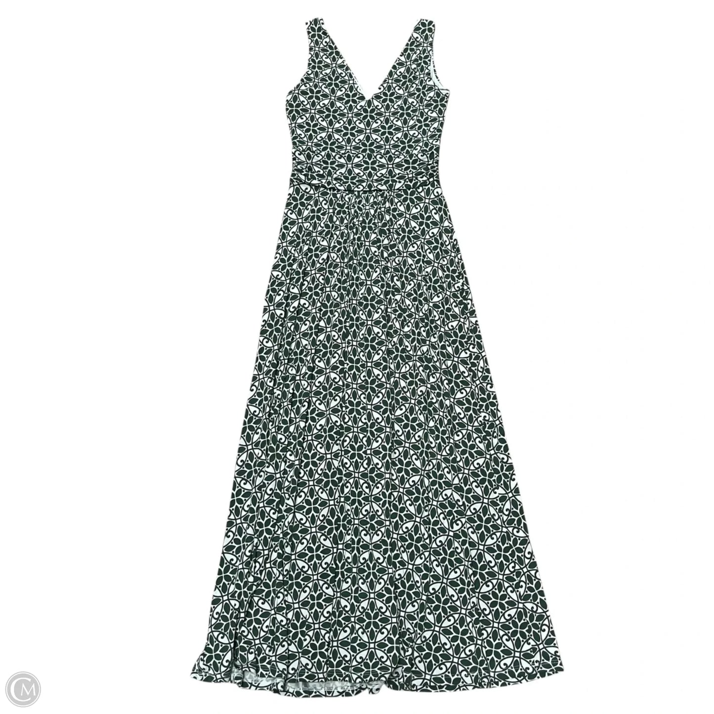 Dress Casual Maxi By Boden In Blue & Green, Size: Xs