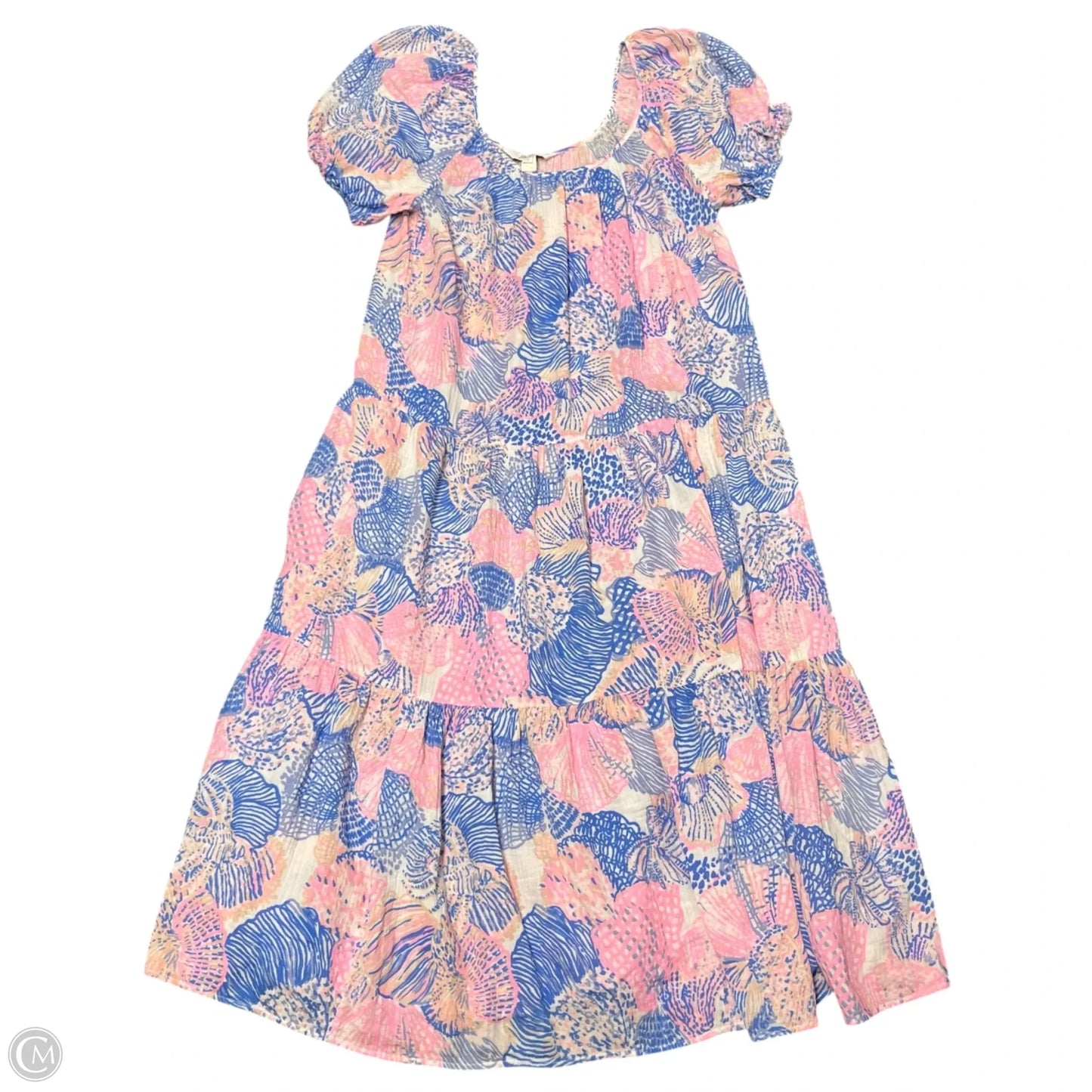 Dress Designer By Lilly Pulitzer In Blue & Pink, Size: S