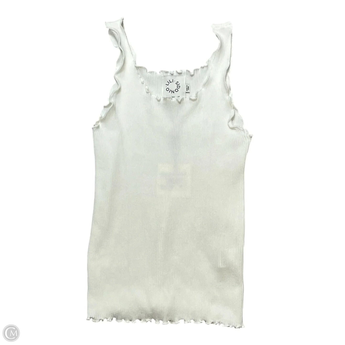 Tank Top By Lili Sidonio In Cream, Size: M