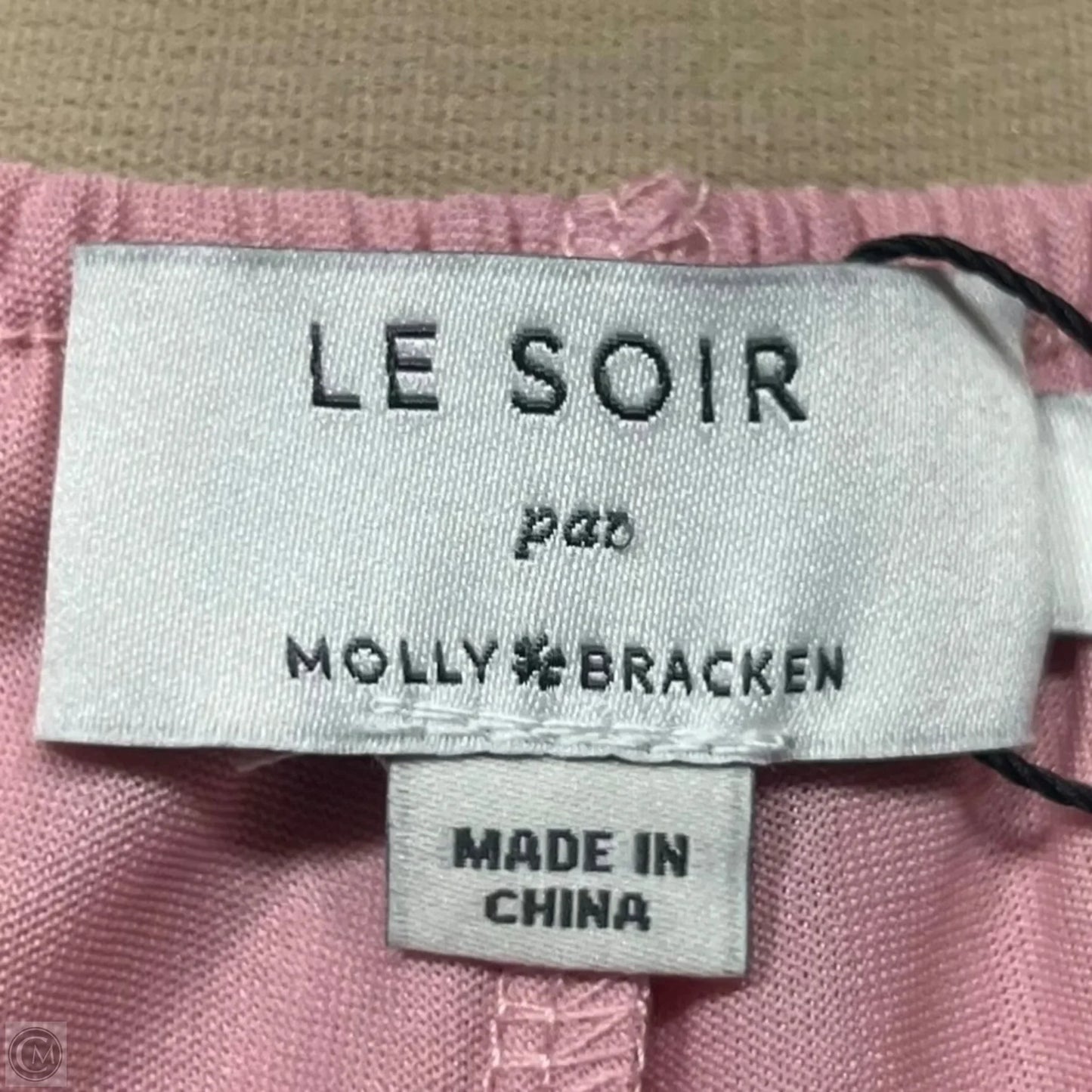 Skirt Maxi By Molly Bracken In Gold & Pink, Size: 4