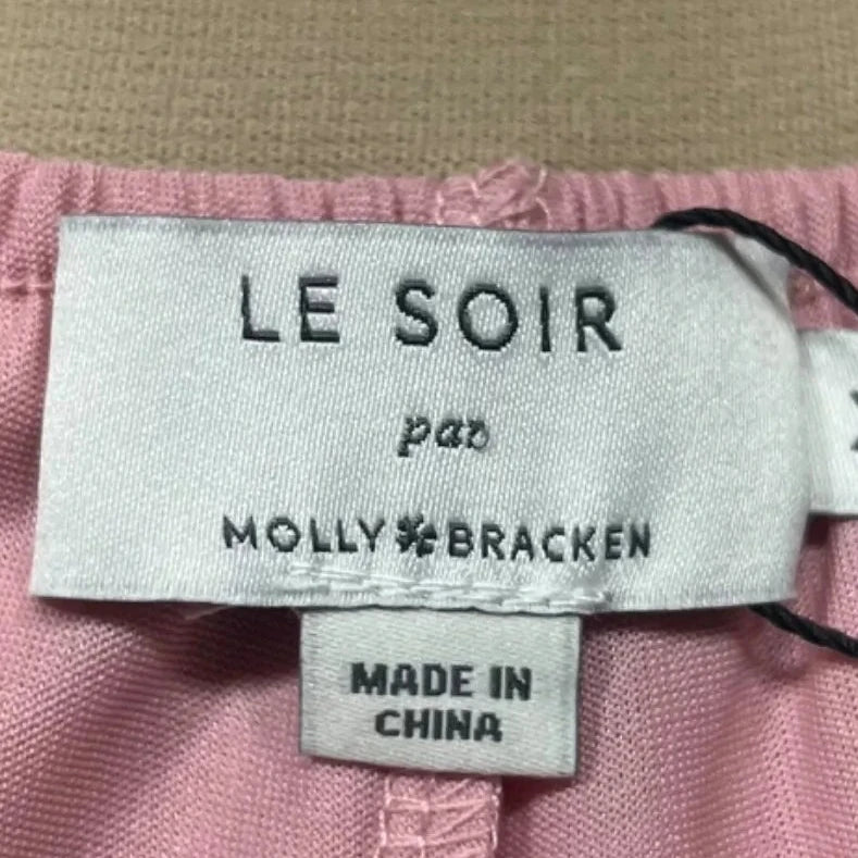 Skirt Maxi By Molly Bracken In Gold & Pink, Size: 16