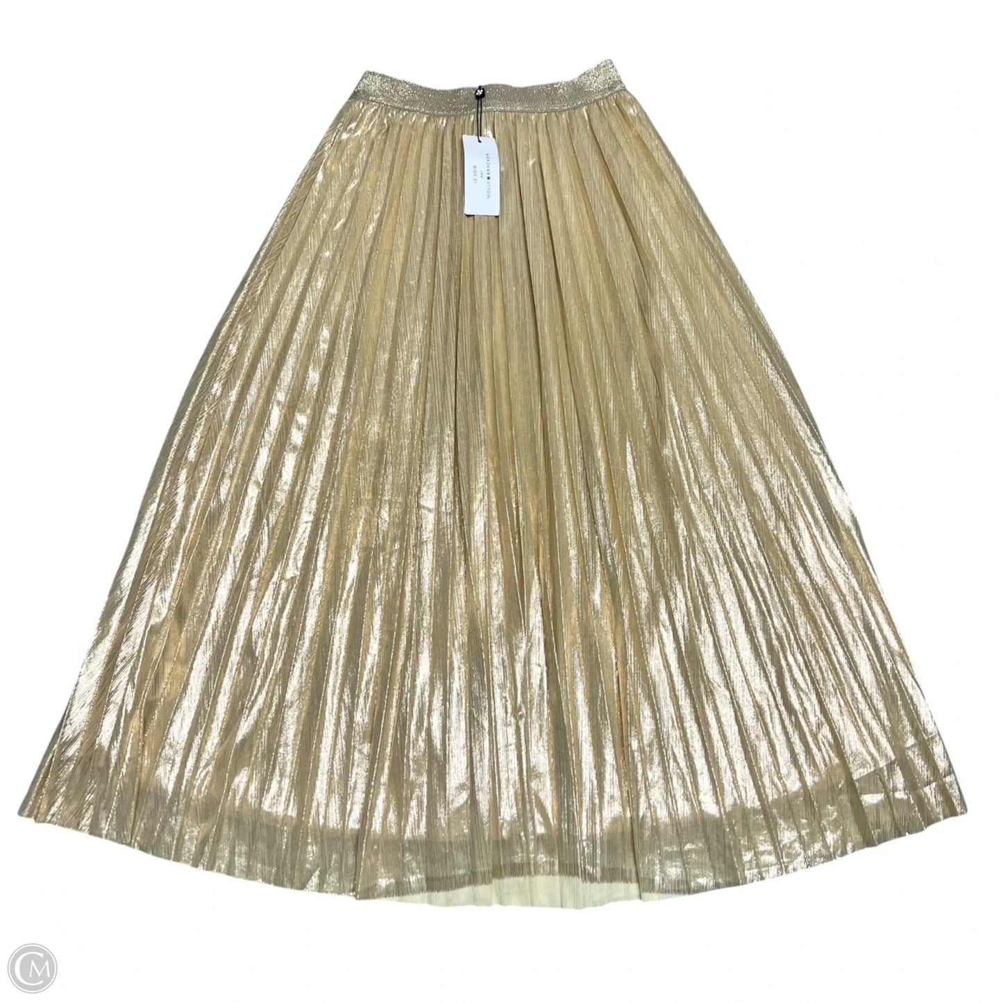 Skirt Maxi By Molly Bracken In Gold, Size: 4