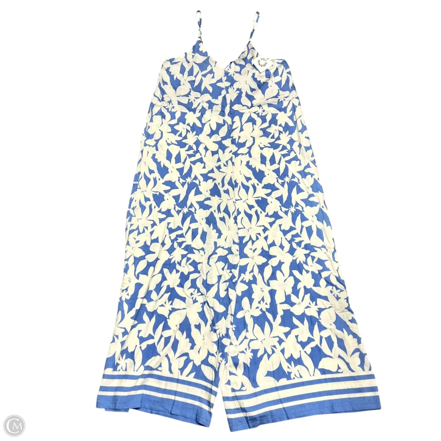 Jumpsuit By Lili Sidonio In Blue & White, Size: Xs