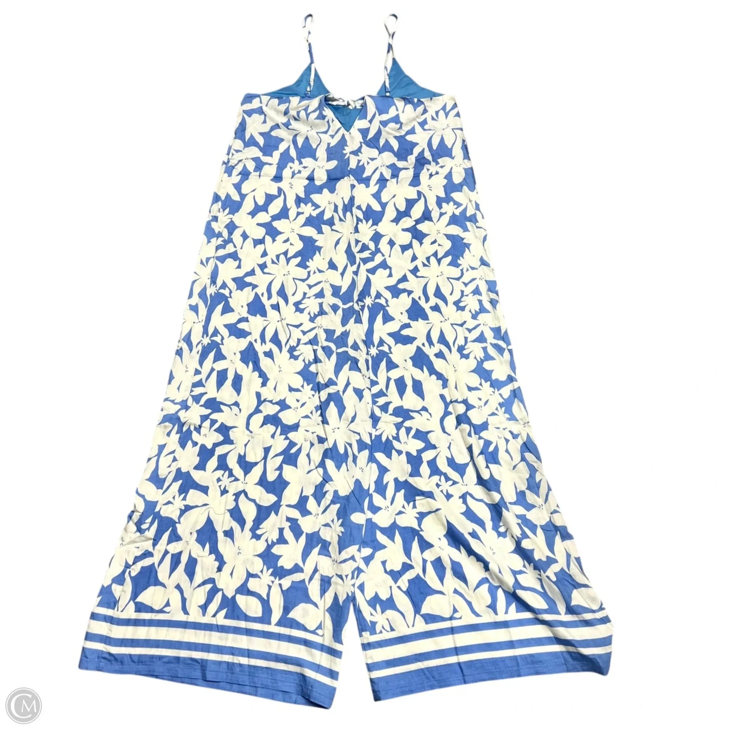 Jumpsuit By Lili Sidonio In Blue & White, Size: Xs