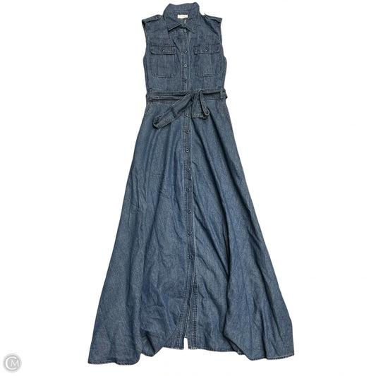 Dress Casual Maxi By Bluivy In Blue Denim, Size: M
