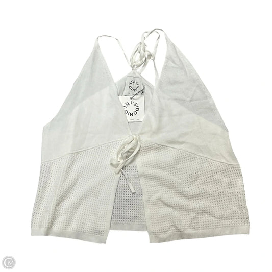Top Sleeveless By Lili Sidonio In Cream, Size: M